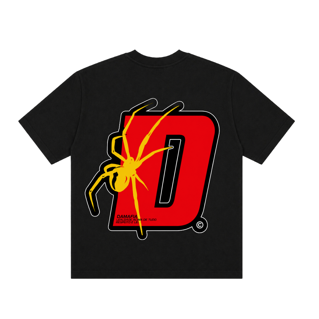CAMISA BLACK WIDOW - DAMAFIA
