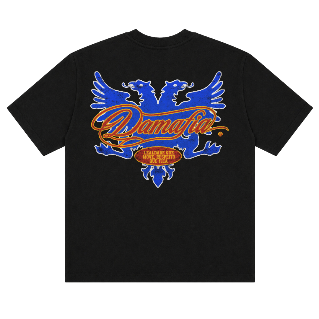CAMISA BLUE CREST - DAMAFIA (BLACK)